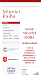 Mobile Screenshot of mluvicikniha.cz